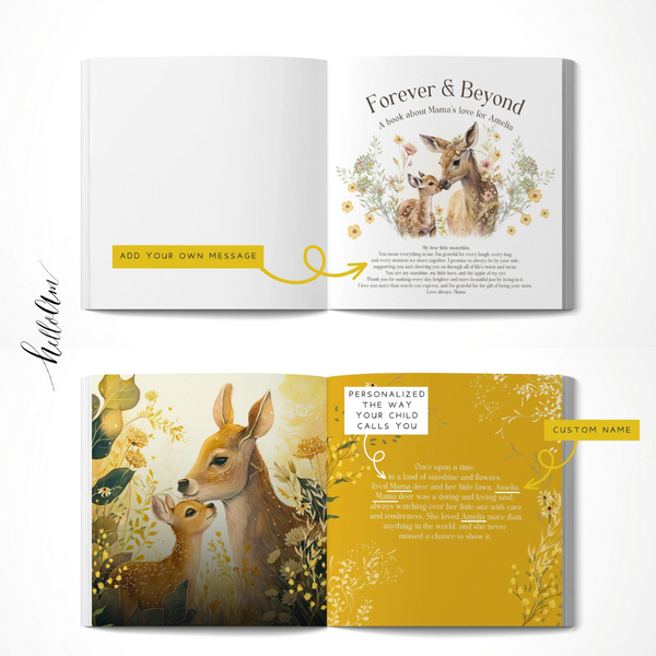 Custom Storybook - A Book about Mama's Love for Amelia