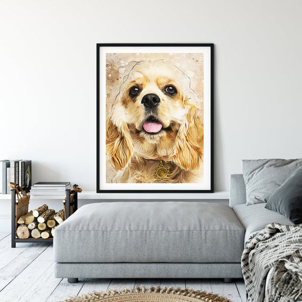 dog portrait (1 to 5 pets)